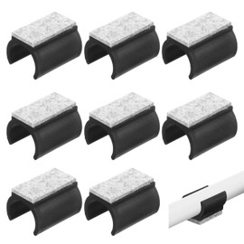 EsiFare Chair Foot Tips, U-Shaped [Set of 8] Rectangular, Chair Leg Cover, Pipe Chair Leg Cover, Felt Furniture Foot Pad, for Chairs, Scratch-Resistant, Anti-Slip, Noise Prevention, Chair Foot Mat,