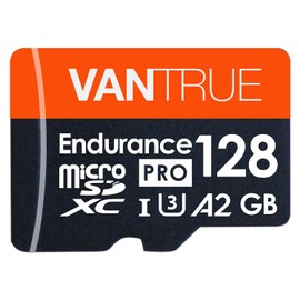 VANTRUE 128GB Micro SD Card U3 High Speed Class 10 UHS-I MicroSD Memory Card 4K UHD Video Recording Micro SD Card Dash Action Camera Surveillance Camera