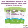 Boogie Boogie Antibacterial Hand Wipes, Alcohol Free, Hypoallergenic and Moisturizing