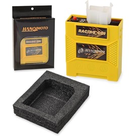 HANQIMOTO CDI Box,6 Pin DC CDI Racing,Digital Adjustable 9 Ignition Curves for CG 125cc 150cc 200cc 250cc Vertical Engine ATV Dirt Bike Go Kart Scooter Moped,High Performance Racing (CG125 DC CDI)