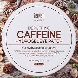 TENZERO Eye Patch Effect Eye Area Recovery Eye Mask Depuffing Caffeine Hydrogel Eye Patches 3 Pieces 60 Pieces / TENZERO 아이 패치 효과 눈가 회복 아이 마스크 디퍼핑 카페인 하이드로겔 아이패치 3개 60개입