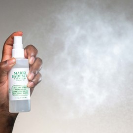 Mario Badescu Setting Facial Spray Mist with Aloe & Coconut Water, Refreshing and Hydrating Makeup Spray, Alcohol Free, Fragrance Free, Dye & Sulfate Free