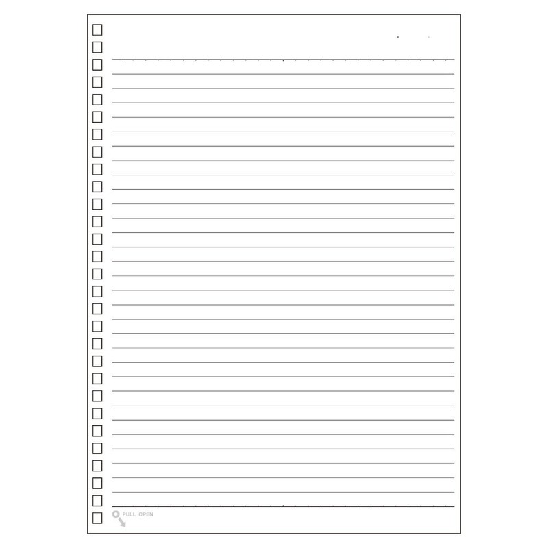 LIHIT LAB N-1600A Twist Notebook, Semi B5, 29 Holes (Exclusive