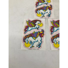 Morgan Inc. LOT OF 5 Vintage 1984 Mark 1 Unicorn Scratch N Sniff Iron On Patches
