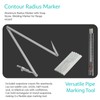 ZGTools Contour Radius Marker - Up to 40" Radius, Aluminum