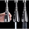 Kitchen Sink Faucet Head with ON/Off Pause 2-Function Pull-Out Spray