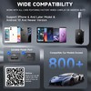LONHEO Car Wireless Adapter, 2-in-1 CarPlay Android Dual System Dongle