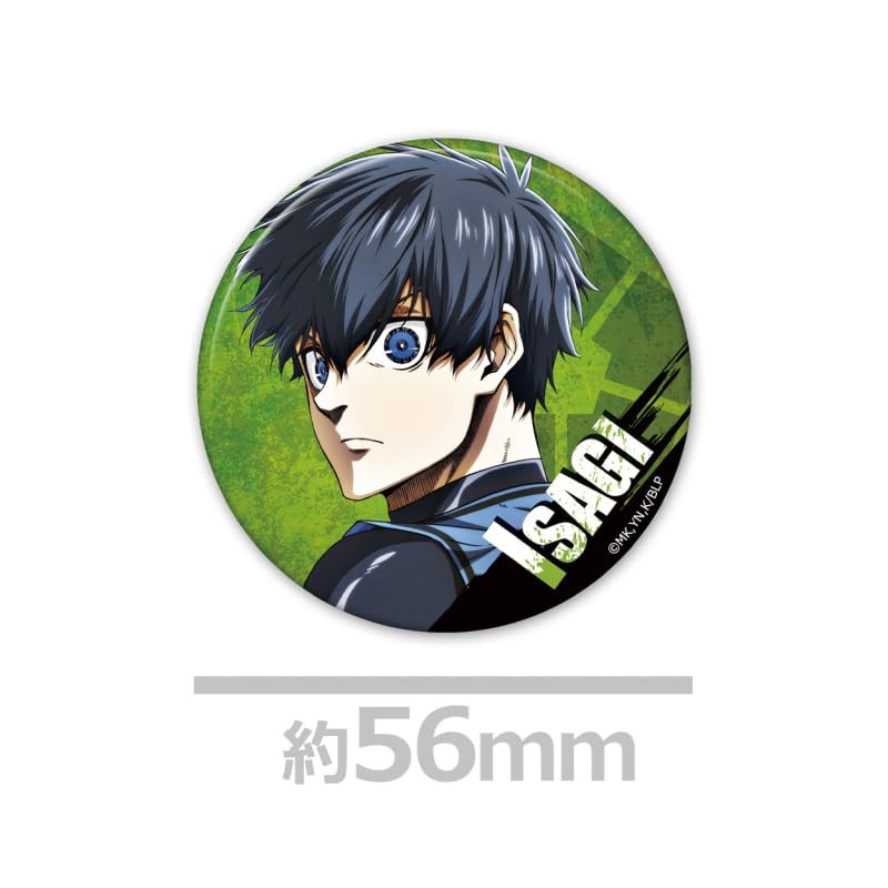 Blue Rock Anime Character Large Towel C with Can Badge