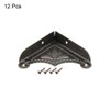 sourcing map Desk Corner Protector Table Edge Protector Cover Metal