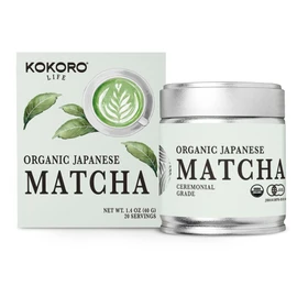 KOKORO LIFE, Matcha Ceremonial Orgánico - Premium Matcha Grado Ceremonial (40G), Matcha Orgánico, Alta Calidad, 100% Puro, Sin Azúcar… B08XN4WM4J