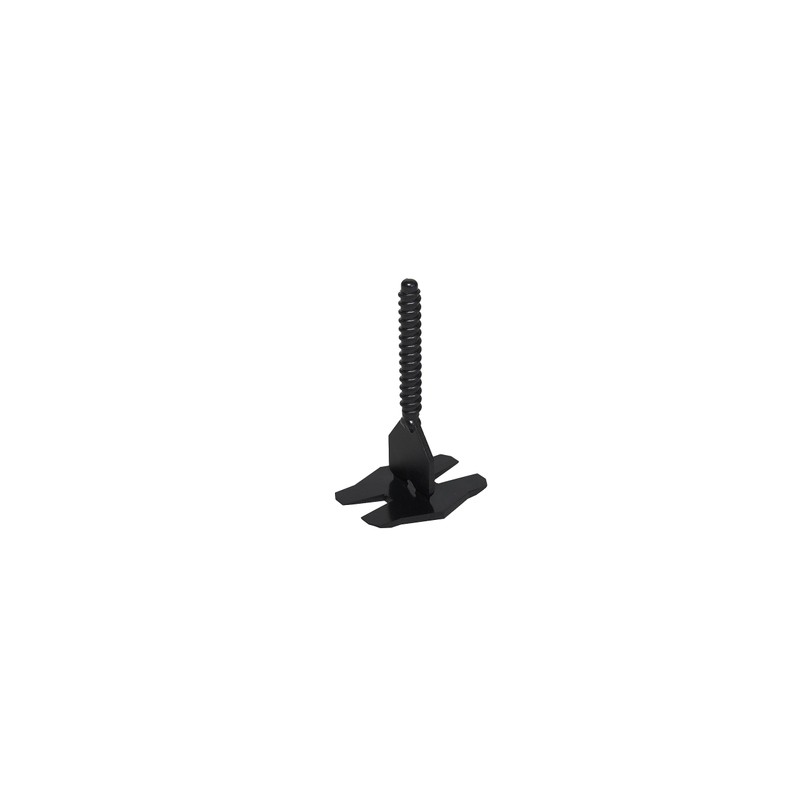 Cyclone Flat Base Clips 3/32" (2mm) - 300 pieces -