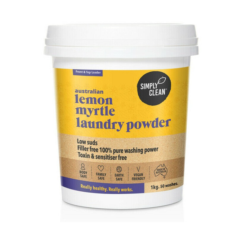 Simply Clean Lemon Myrtle Laundry Powder, 1.75KG