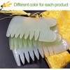 2pcs Jade Gua Sha Scraping Massage Tool Handmade Jade Kujaw/Gua