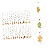 Parliky 30pcs Thanksgiving Hanging Swirl Decorations Spiral Pendant Decor for