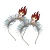 SAFIGLE 2pcs Statue of Liberty Torch Hair Hoops Creative Carnival