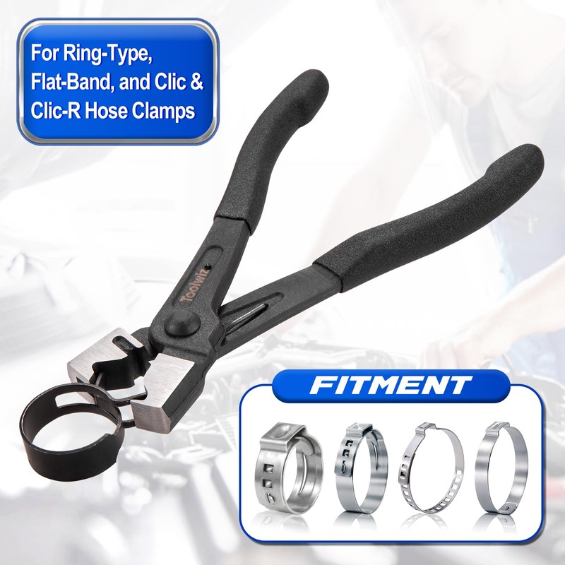 Toolwiz Clic & Clic-R Type Hose Clamp Pliers, CV Boot