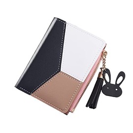 PU Leather Wallet Women's Small Wallet Cute Wallet Short Women's Small Wallet Small Handbag Purse Card Holder
