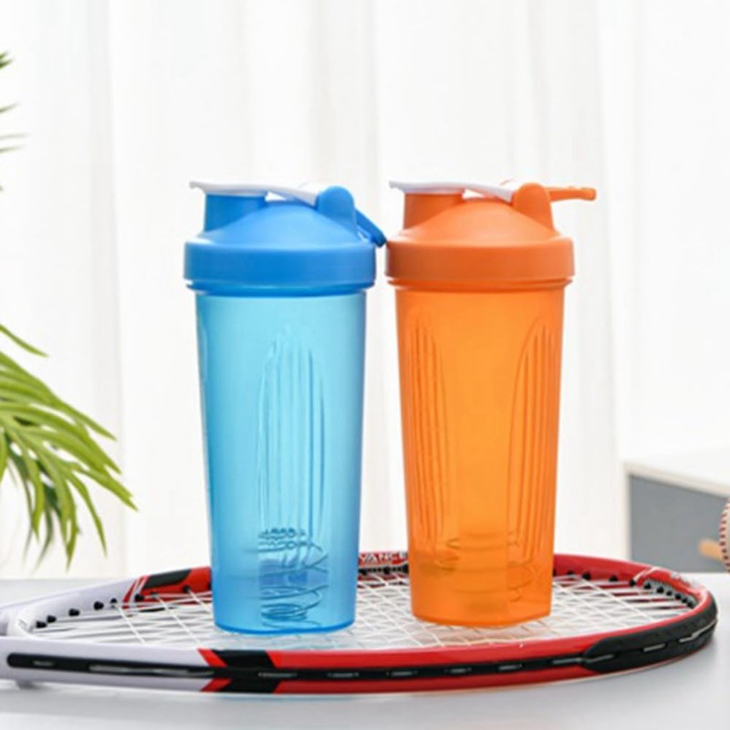 Byttlerom Shaker Cup Sports Portable Convenient Stirring Cup 600Ml Plastic