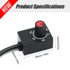 Hoypeyfiy Knob Dimmer Mini Controller Knob LED Dimmer Mini Electronic