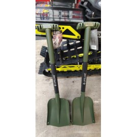 Life Line 2 Olive Aluminum Collapsible Snowmobile Shovel Polaris Yamaha SkiDoo Arctic Cat