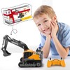 DOUBLE E Volvo RC Excavator Remote Control Excavator Toy for