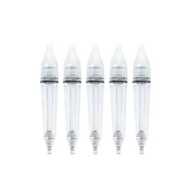 BLUEWING 5 Pack Deep Drop Light 6.7" LED Fishing Light Underwater Fish Attracting Lamp Fishing Flashers for Swordfish, Tilefish, Halibut, Tuna, Grouper, Purple