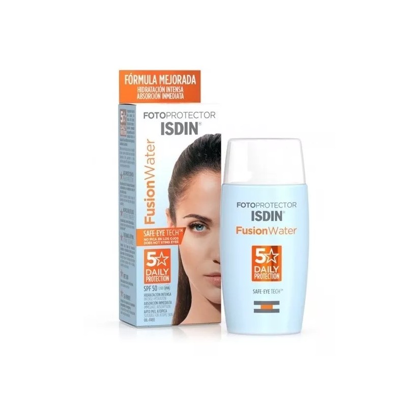 Isdin Fotoprotector Fusion Water Fps 50+ Toque Seco 50ml