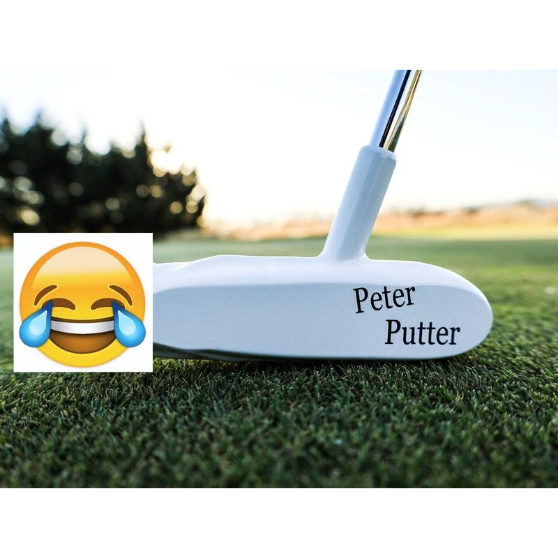 Peter-Putter Golf Putter - Professional Quality Aluminum Head and Chrome