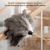 Ostrich Feather Duster, Household Dust Removal Tool with Wooden Handle,