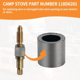 LVACODV Lantern Valve Stem Packing for Coleman Lanterns/Stoves – Fits Old Models 639, 500, 425 & More – 100% Graphite Seal for Valve Stems