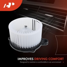 A-Premium HVAC Heater Blower Motor Assembly Compatible with Hyundai & Kia Vehicles - Santa Fe 2019-2020, Sedona 2019-2021, Telluride 2020-2021 - Replace# 97113A9010