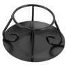 Mobestech Pot Holder Bracket Cast Iron Trivet Stand for Desktop