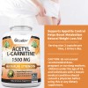 Bcuelov Acetyl L-Carnitine 1500 mg Capsules - Supports energy and
