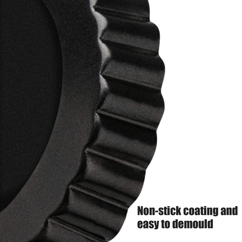 20 Pack Reusable Egg Tart Molds, 3 Inch Mini Tart