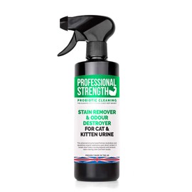 Professional Strength Cat Urine Destroyer - Eliminate Cat Urine Odor and Prevent Future Territory Marking