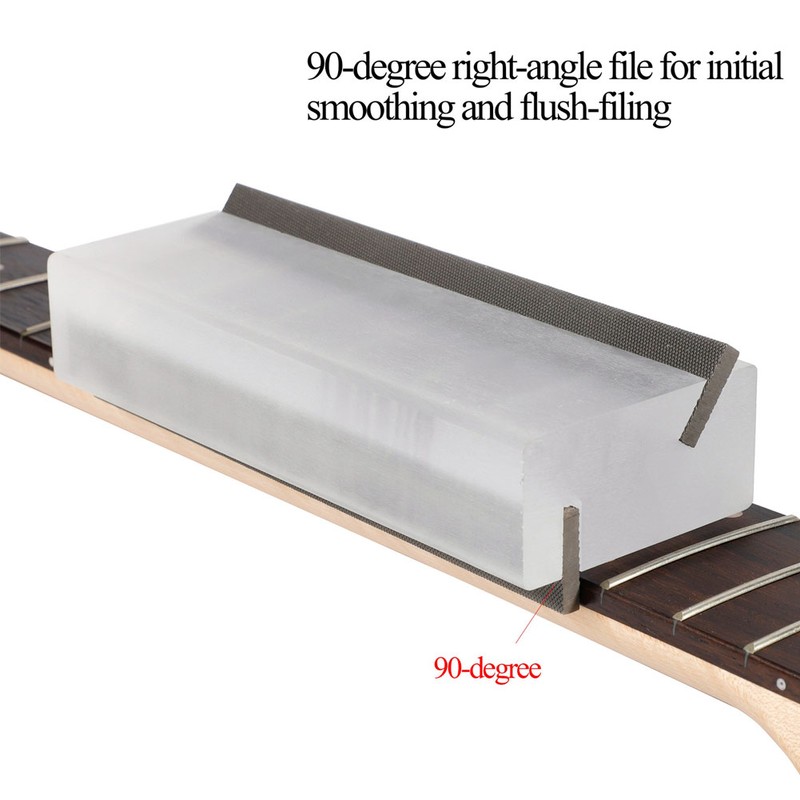 Fret Bevel File 2 In 1 35° 90° Angle Chamfering