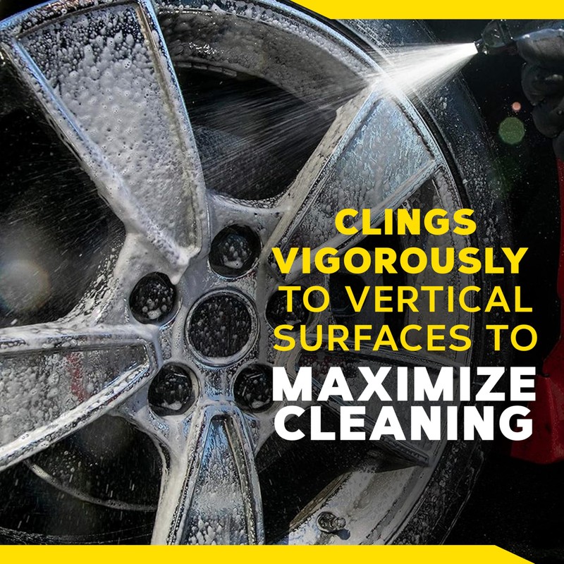 Meguiar's Hot Rims Chrome Wheel Cleaner, Deep Foaming Rim Cleaner