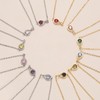 JSJOY Birthstone Bracelets for Women Gifts for Christmas Dainty Gold