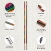 KnitPro Symfonie Afghanistan/Tunisian Crochet Hook Set, 8 Sizes (3.5 mm