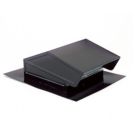Broan-NuTone 634M Steel Roof Cap for 6" Round Duct, For Range Hoods, LoSone Fans, and Bath Ventilation Fans, Black