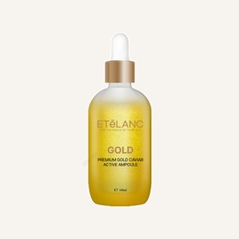 Etelland Etelang Gold Caviar Premium Ampoule 100ml Nutrition Elasticity [Elasticity] Gold Caviar 100ml / 에텔랑 골드 캐비어 프리미엄 앰플 100ml 영양 탄력 [탄력] 골드캐비어 100ml