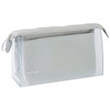 Sunstar Stationery S2312697 Clear Pouch, Mitte Pocket, Light Gray