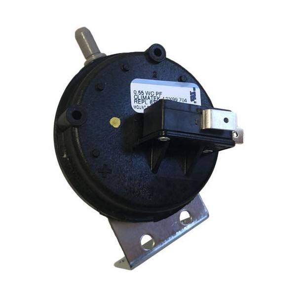 Furnace Vent Air Pressure Switch Fits MPL Part # 9300-V-0.55-DEACT-N/O-VS 0.55" WC