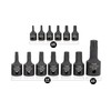NEIKO 10281B Impact Torx Bit Socket Set, 1/4", 3/8" and
