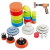 Polishing Pads Set 1/2/3 Inch Anti-Scratch Buffing Pad Washable Car