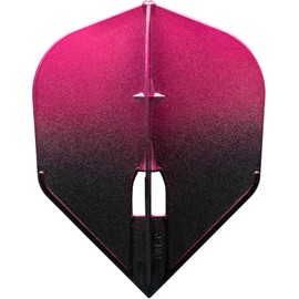 L-Style Champagne Flight Pro Twotone Black Shape Pink