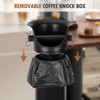 Nisorpa Coffee Knock Box,Commercial Floor-Standing Coffee Grounds Knock Box with