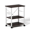 sogesfurniture 3-Tier Kitchen Baker's Rack Utility Shelf Microwave Oven Stand