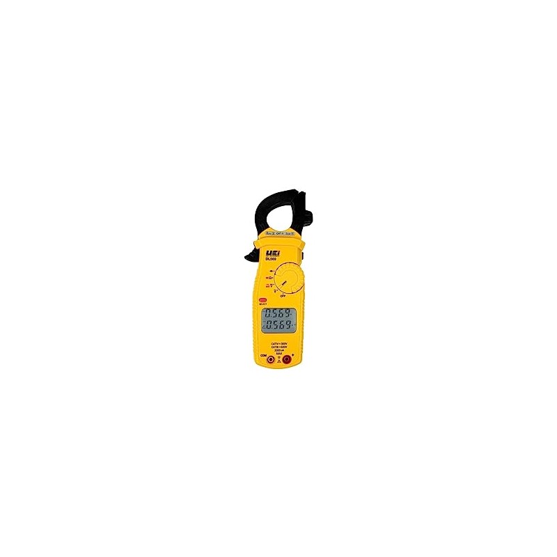 DL569 400A Dual Display Clamp Meter w/Test Lead Storage