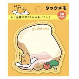 Sanrio Lazy Egg Gudetama Characters  Sticky Note Pad Set  Memo Pad Post It Cute